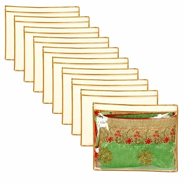 Premium Non-Woven Saree Covers 14x16 Inch (PACK OF 6)