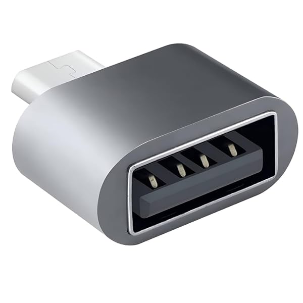 PremiumAV Micro V8 OTG Metal Adapter for Android Phones