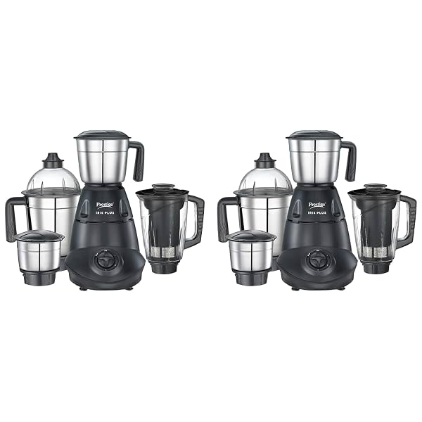 Prestige Iris Plus 750 W Mixer Grinder With 4 Jars
