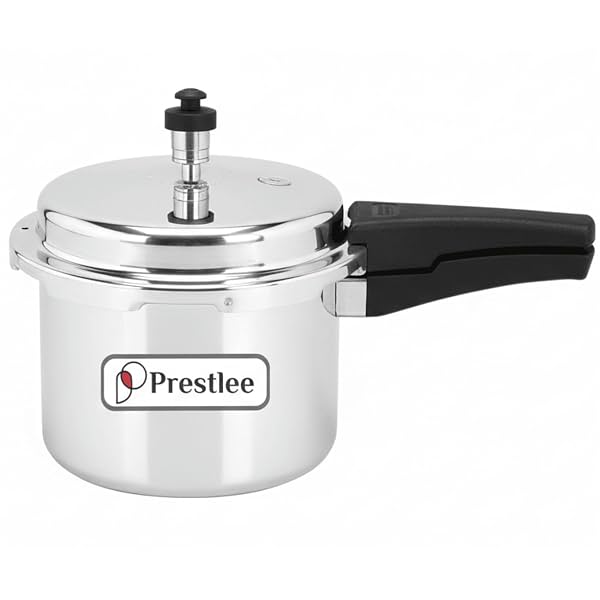 Prestlee 3L Aluminium Induction Base Pressure Cooker Outer Lid Gas Stove