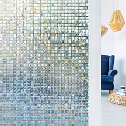 Privacy Vinyl Frosted Window Film Glass Sticker Self-Adhesive Film Tint