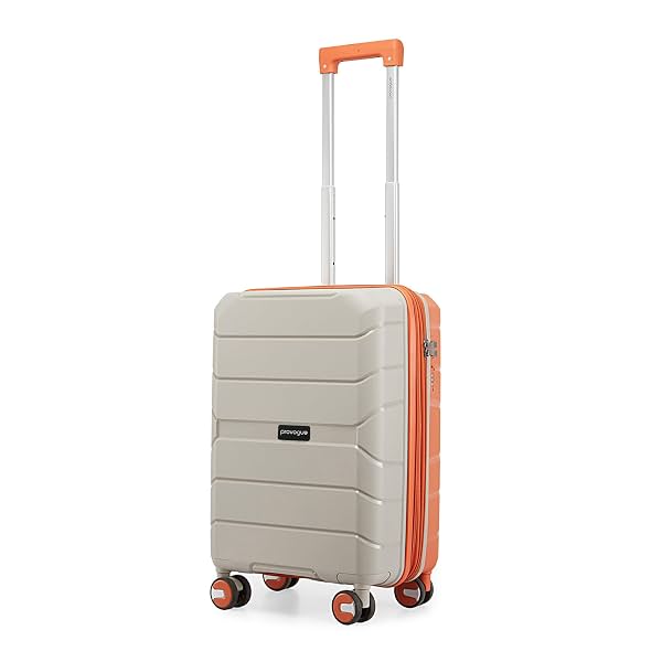Provogue Cascade Hard-Sided PP 55 Cm Suitcase/Cabin Trolley Bag Small
