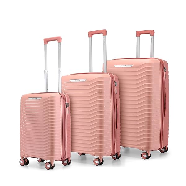 Provogue Coral Hard-Sided PP Trolley Bag Set of 3