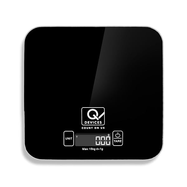 Q DEVICES 15kg Digital Kitchen Weight Machine