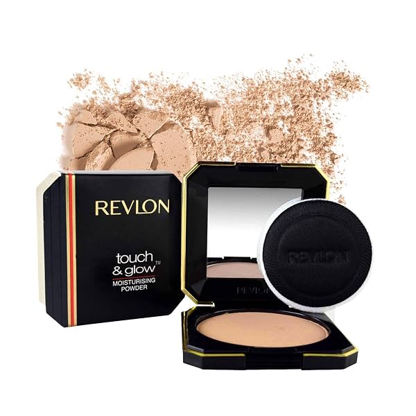 REVLON Touch And Glow Moisturising Compact, 12g