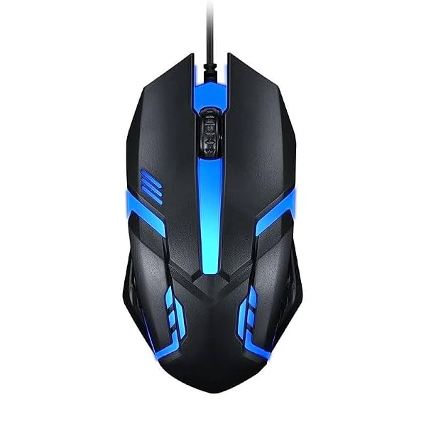 RGB Wired Gaming Mouse with 7-Color LED Lighting