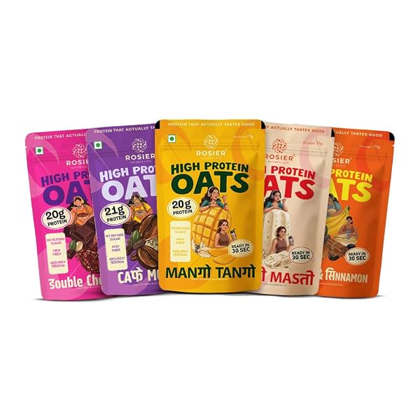 ROSIER High Protein Oats Assorted Pack of 5
