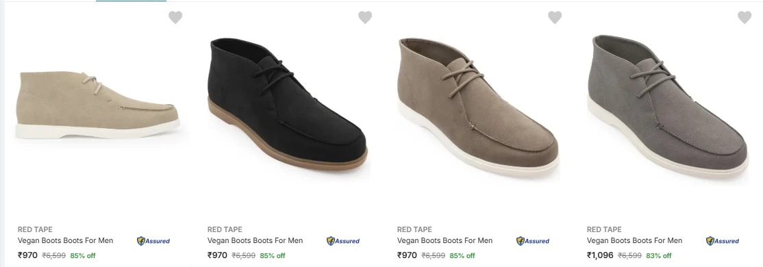 Red Tape Men’s Casual Shoes upto 85% Discount