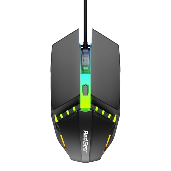 Redgear A-10 Wired Gaming Mouse with RGB LED