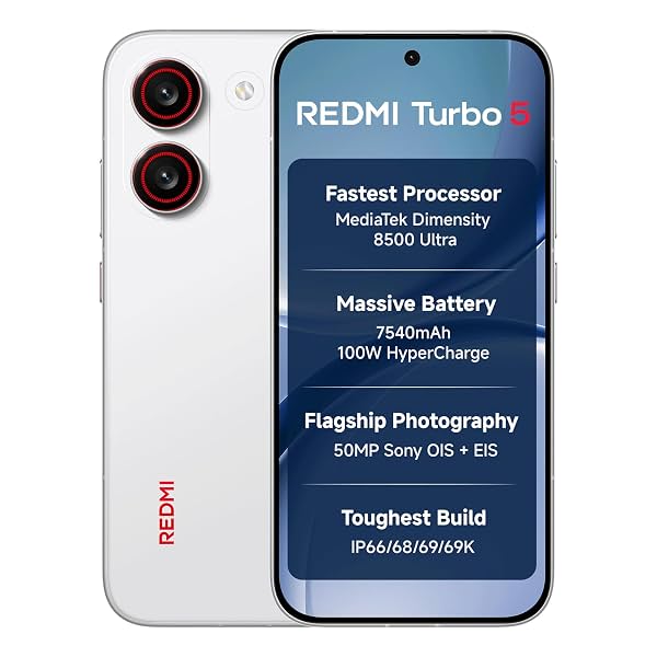 Redmi Turbo 5: Powerful 256GB Smartphone