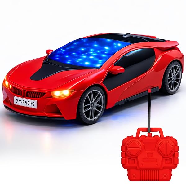 Remote Control Car Toy, RC Racing Vehicle for Children