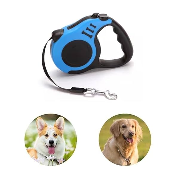Retractable Dog Leash Automatic Telescopic Tractor Dog Tape, Pet Tape 5M Durable And Convenient