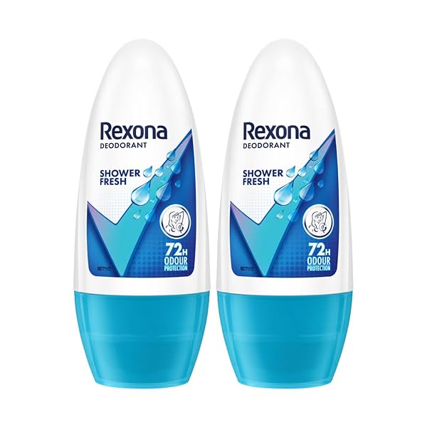 Rexona for Female Shower Fresh Underarm Roll on Deodorant + Antiperspirant