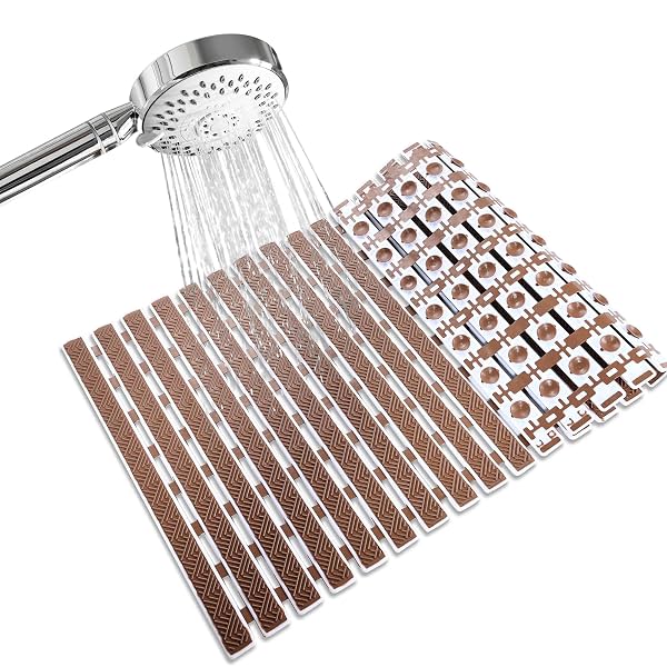 RichAxis PVC Anti Skid Mat For Bathroom Anti Slip Bathroom Mat Shower Area Anti