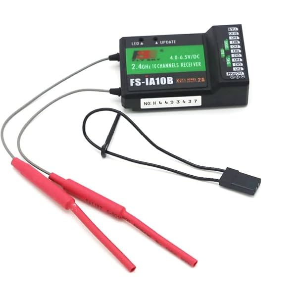 Robocraze FlySky FS-iA10B Radio Receiver- 2.4GHz 10 Channel