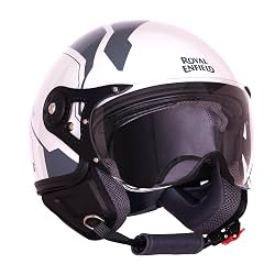 Royal Enfield Airforce 1901 Open Face Helmet | Certification: ISI