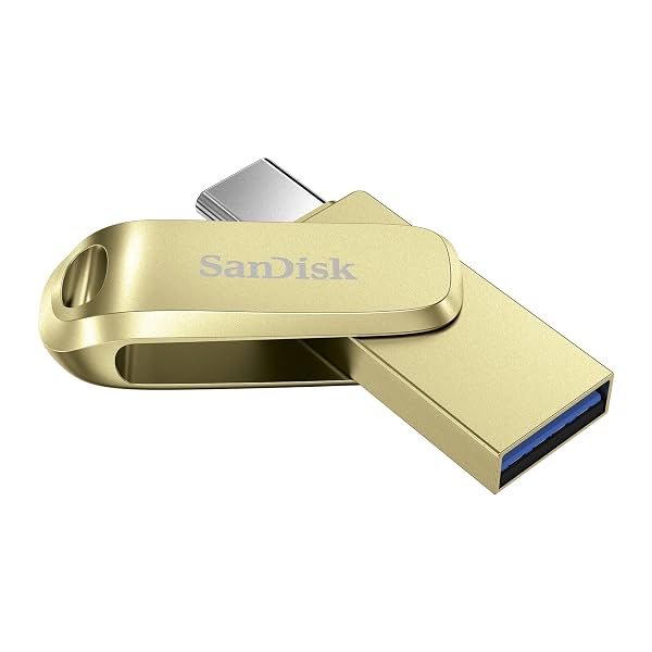 SANDISK Mobile Pen Drive Luxe 256GB, USB Type A & USB C Connector