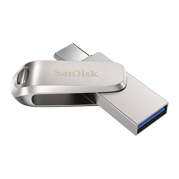 SANDISK Mobile Pen Drive Luxe 64GB, USB Type A & USB C Connector