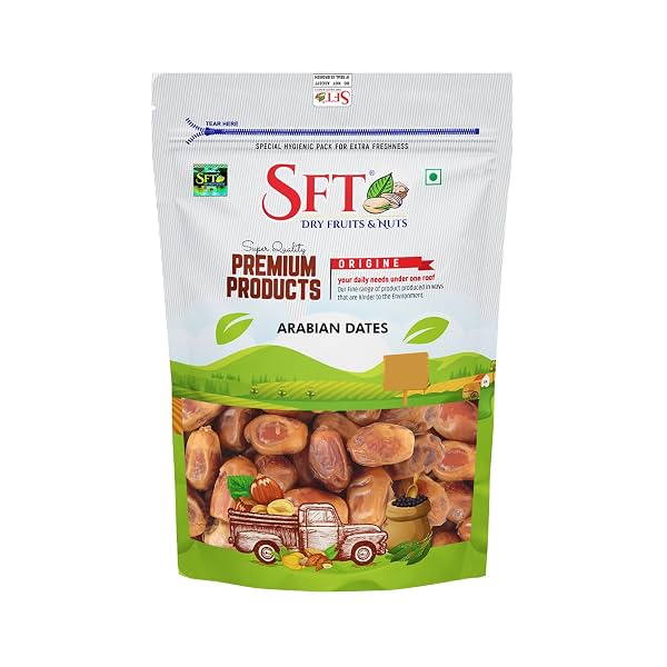 SFT Premium Natural Arabian Dates, 1kg