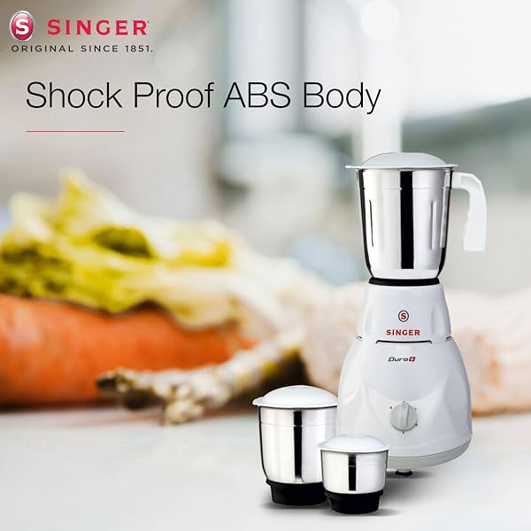 SINGER Duro Plus 500W Heavy Duty Mixer Grinder