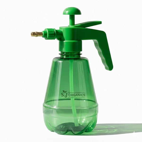 SJ Organics Hand Pressure Garden Sprayer Pump 1.5 Litre Capacity