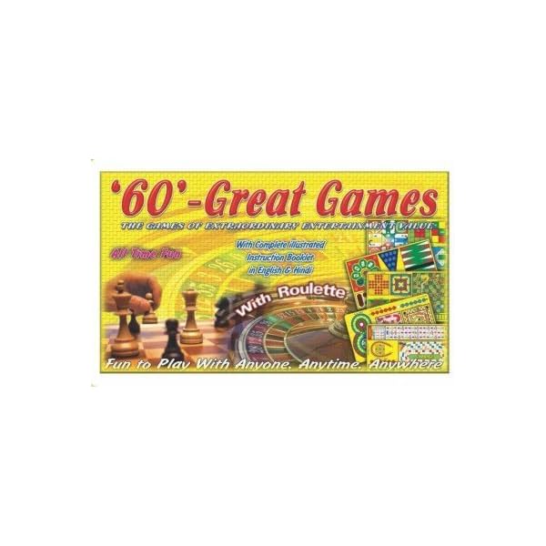 SMART PICKS Kids 60 Great Games Board Game