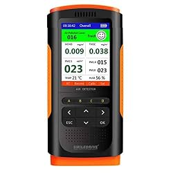 SMILEDRIVE® Portable Air Quality Pollution Monitor Meter with Colour Graphic