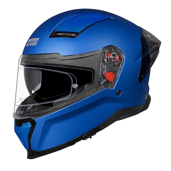 STUDDS Helios ISI and DOT Certified Full Face Helmet