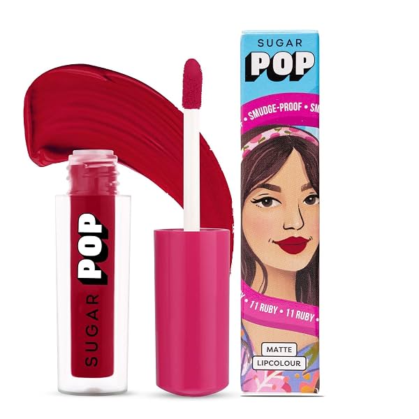 SUGAR POP Matte Lipstick, 1.6 ml - 11 Ruby