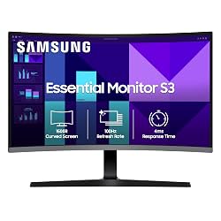 Samsung 32" (80 cm) S3 1500R Curved Monitor|FHD 1920 x 1080|100 Hz|4