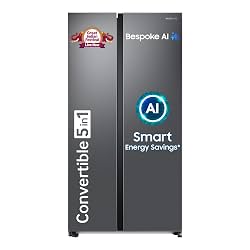 Samsung 653 L Convertible Digital Inverter Side By Side Refrigerator