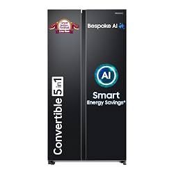 Samsung 653L 3-Star Side-By-Side AI Enabled Smart Refrigerator