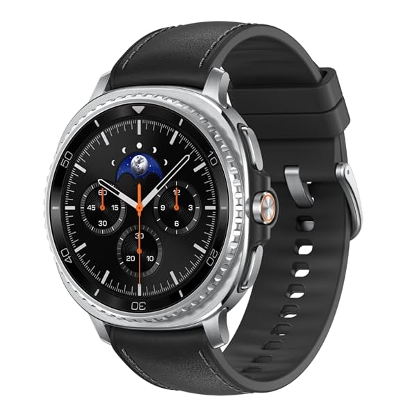 Samsung Galaxy Watch8 Classic (46mm Bluetooth, Black) with 3nm Processor