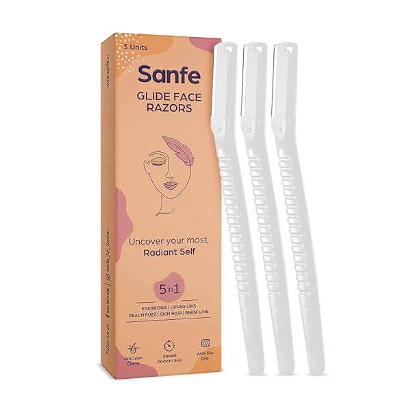 Sanfe Glide Reusable Face & Eyebrow Razor For Women