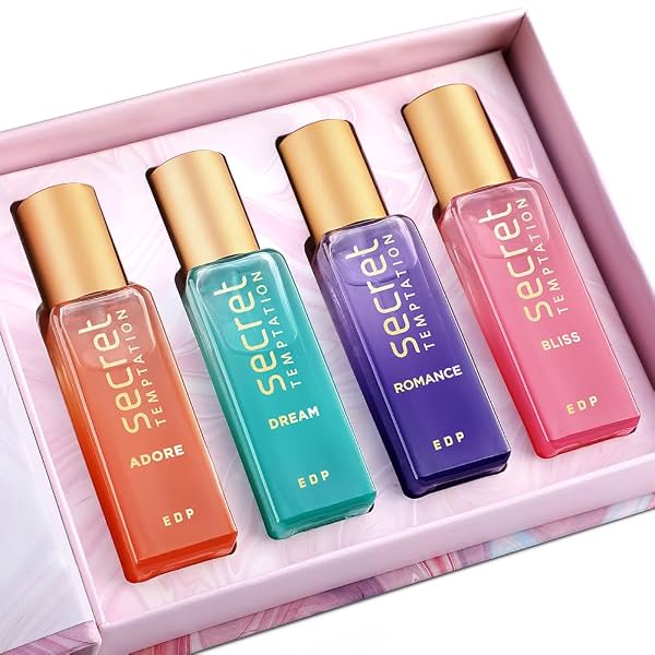 Secret Temptation Premium Perfume For Women, Pack Of 4