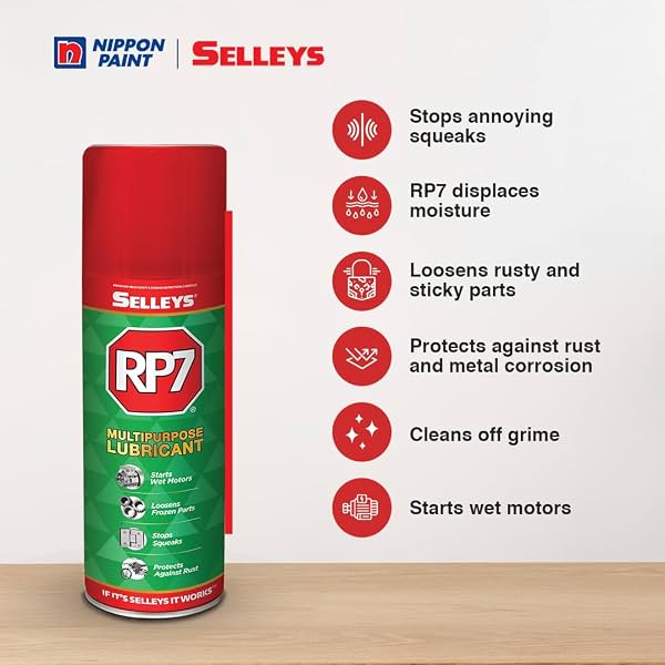 Selleys RP7 420ml Multipurpose Lubricant Rust Remover Cleaner