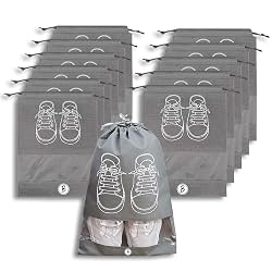 Shoe Bag for Travel & Storage|Water-Resistant Shoe Organizer for Men