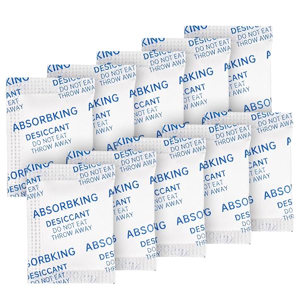 Silica Gel Packets 1 Gram 250 Packs Moisture Absorbers for Food Storage