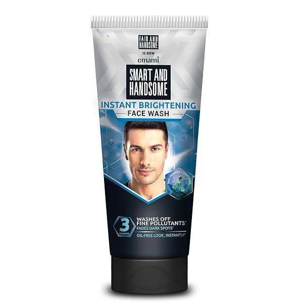 Smart And Handsome Men Bright Charge Face Wash 150g
