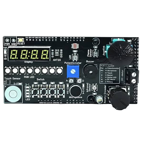 SmartElex Bharat Explorer Shield Compatible with Arduino Uno R3 R4 and Q