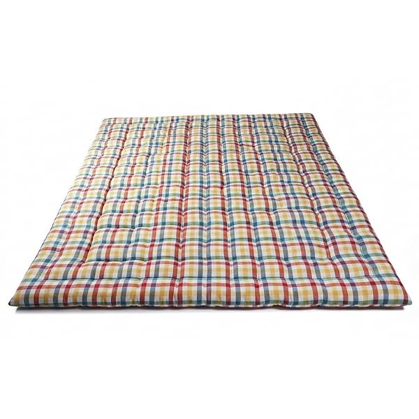 Soft Cotton Filled Single Bed Reversible Gadda 72x48 Inch