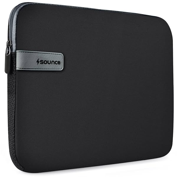 Sounce Protective Laptop Bag Sleeve fits Upto 15.6" Wrinkle Free, Padded, Water Resistant