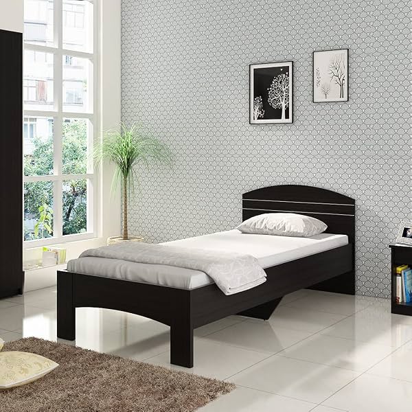 Spacewood Nobel Single Size Engineered Wood Bed
