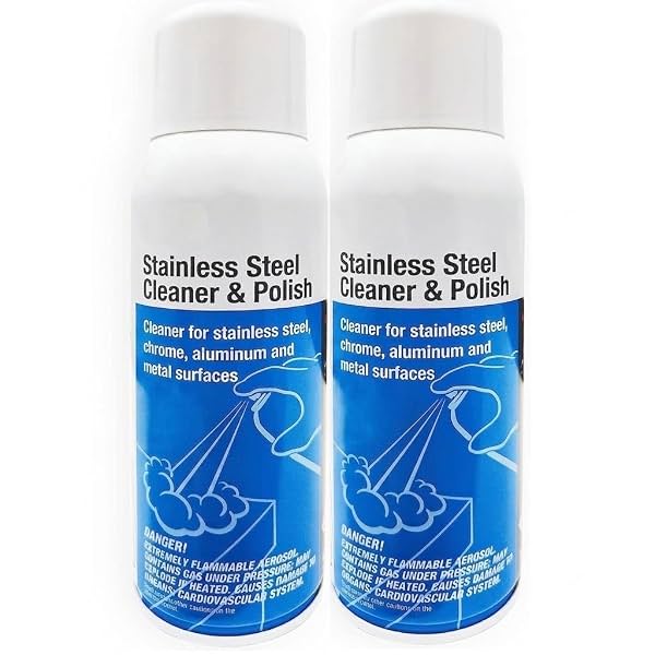Stainless Steel Cleaner & Polish Aerosol Spray