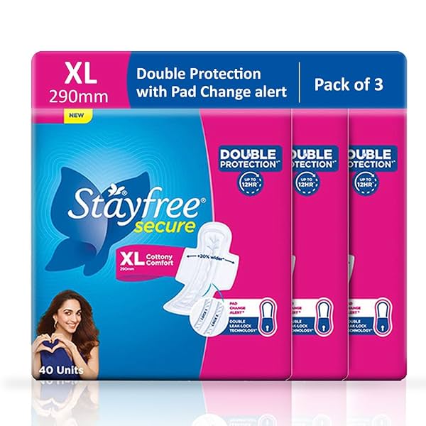 Stayfree Secure XL Sanitary Pads 120 Pads