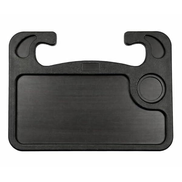 Steering Wheel Tray for Car, Portable Food Tray & Laptop Mount Table for Driver,