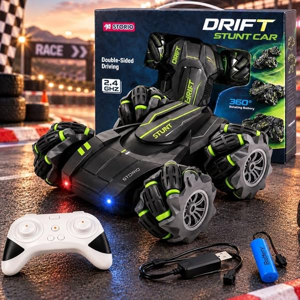 Storio 4x4 Remote Control RC Stunt Car