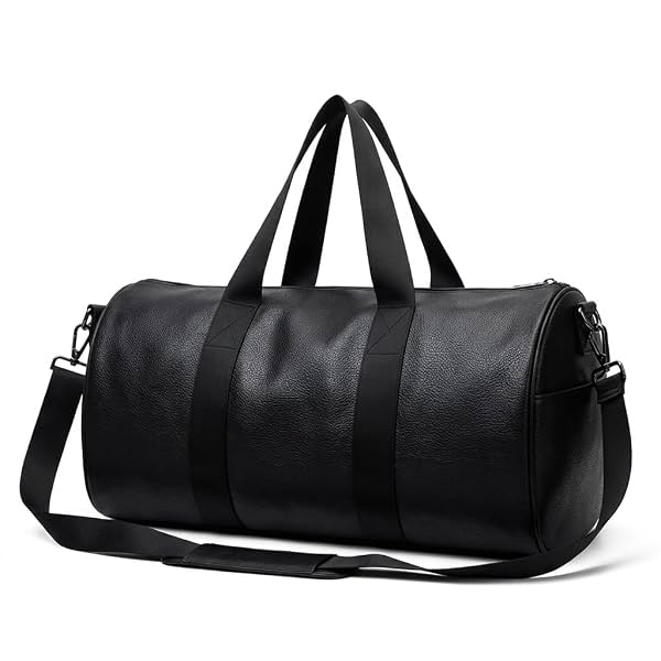 Strutt Leatherette Gym Duffel Bag