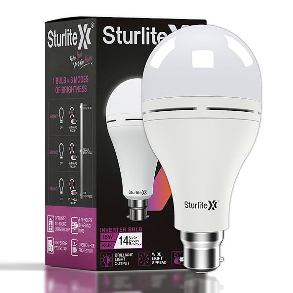 Sturlite Klik (3 in 1) 15W LED Inverter Bulb