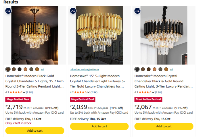 Subtotal at minimum 89% Discount
